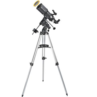 Купити Телескоп Bresser Polaris-I 102/460 EQ3 з сонячним фільтром і адаптером для смартфона (4602460) в Україні