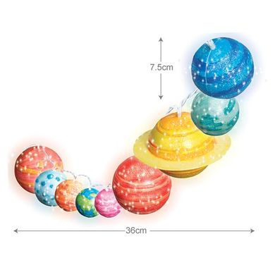 Купить Гирлянда из планет Солнечной системы своими руками 4M (00-04905) в Украине