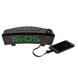 Часы проекционные с FM-радио и USB TFA 60501504, зелёные LED цифры