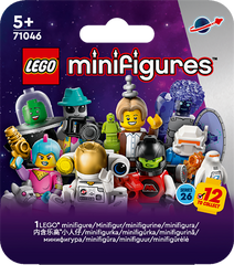 Купити Фігурка-сюрприз для конструкторів LEGO Minifigures S26 Космос (71046) в Україні