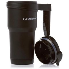 Термокружка Lifeventure Mega Trek Mug 400 мл Чорний 74020