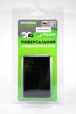Купити Мережевий зарядний пристрій PowerPlant Nikon EN-EL15 Slim (DVOODV2309) в Україні