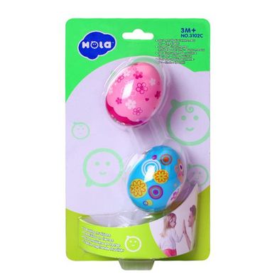 Купити Брязкальце Hola Toys Яйця (3102C) в Україні