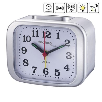 Купить Часы настольные Technoline Modell XL Silver (Modell XL silber) в Украине