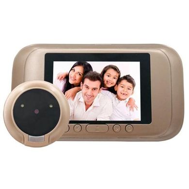 Купить Видеоглазок дверной цифровой для квартиры Kivos SG35 с 3.5" экраном, и фото/видео записью в Украине