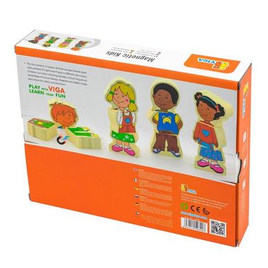 Купить Набор магнитных фигурок Viga Toys Дети (59699VG) в Украине