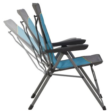 Купить Кресло раскладное Uquip Justy Blue/Grey (244015) в Украине
