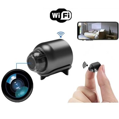 Купить Миниатюрная камера wifi беспроводная Boblov R-20, 1 Мп, HD 720P, размер 40x33x33 мм, без аккумулятора в Украине