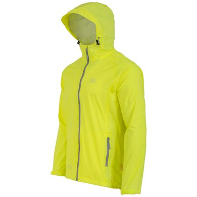 Купити Вітровка чоловіча Highlander Stow & Go Pack Away Rain Jacket 6000 mm Yellow M (JAC077-YW-M) в Україні