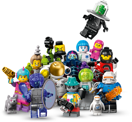 Купити Фігурка-сюрприз для конструкторів LEGO Minifigures S26 Космос (71046) в Україні