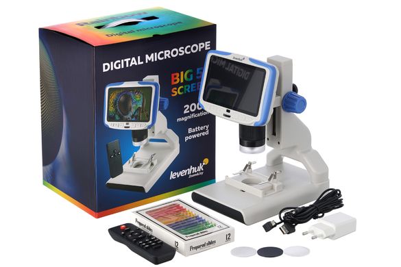 Купить Микроскоп цифровой Levenhuk Rainbow DM500 LCD в Украине