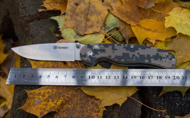 Купить Нож складной Ganzo G727M зеленый в Украине