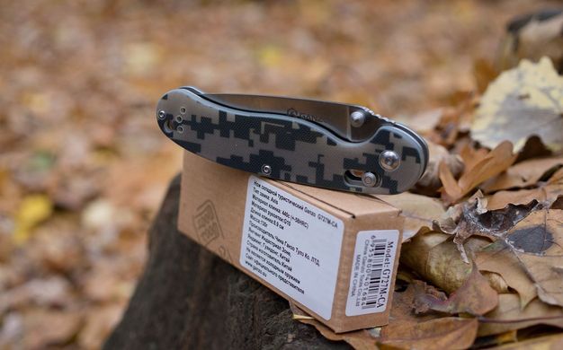 Купить Нож складной Ganzo G727M зеленый в Украине