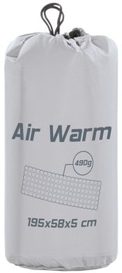 Купити Килимок надувний Ferrino Air Warm Mat Grey (78248OII) в Україні
