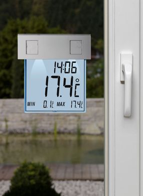 Купить Термометр оконный цифровой на липучке TFA «Vision Solar» 301035 в Украине