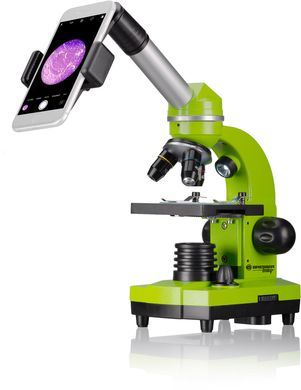 Купить Микроскоп Bresser Biolux SEL 40x-1600x Green (смартфон-адаптер) в Украине