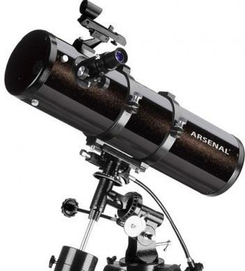 Купити Телескоп Arsenal - Synta 130/650, EQ2, рефлектор Ньютона, з окулярами PL6.3 та PL17 (130650EQ2) в Україні