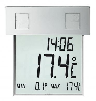 Купить Термометр оконный цифровой на липучке TFA «Vision Solar» 301035 в Украине