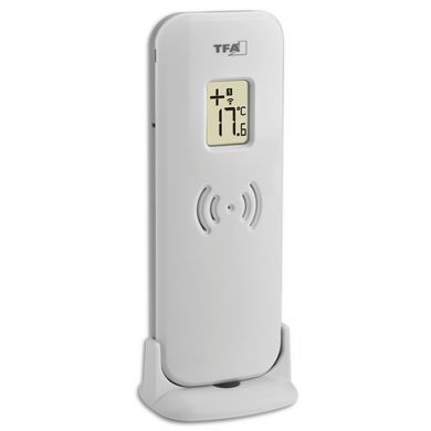 Купити Термометр цифровий з 2 радіодатчиками "DOUBLE-CHECK" DCF77 TFA 30307301 в Україні