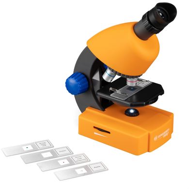 Купити Мікроскоп Bresser Junior 40x-640x Orange з кейсом (8851310) в Україні