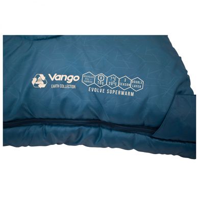 Купити Спальний мішок Vango Evolve Superwarm Double/+2°C Moroccan Blue Twin (SBREVOLVEM23S68) в Україні