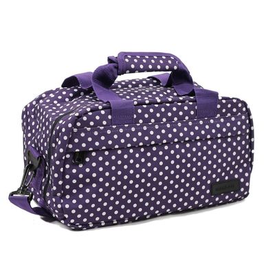 Купить Сумка дорожная Members Essential On-Board Travel Bag 12.5 Purpl Polka (SB-0043-PP) в Украине