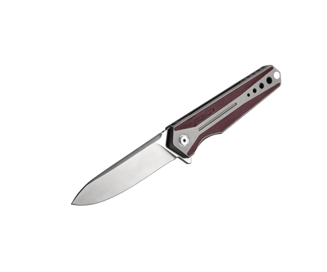 Купить Нож складной Roxon K1 лезвие D2, бордовый в Украине