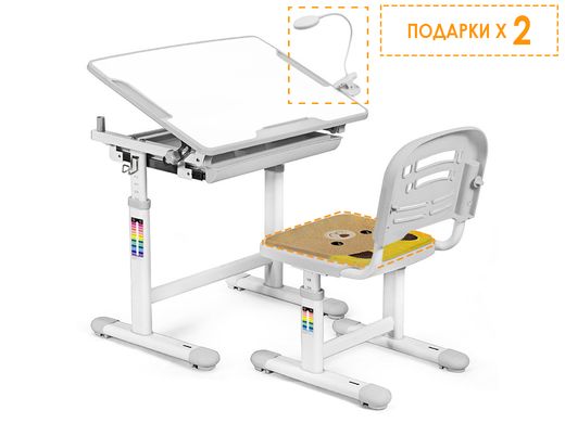 Купить Комплект Evo-kids (стол+стул) Evo-06 Grey в Украине