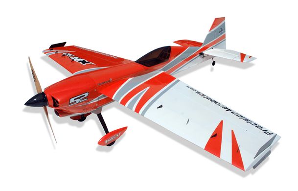 Купити Літак радіокерований Precision Aerobatics XR-52 1321мм KIT (червоний) в Україні