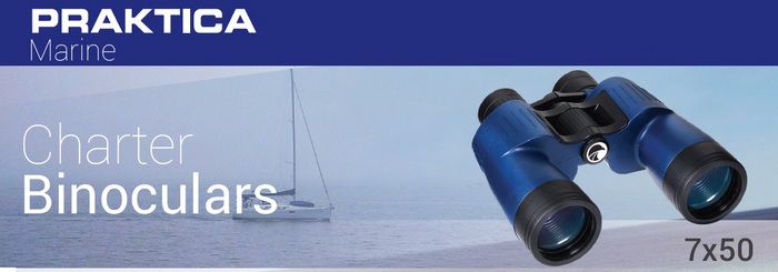 Купить Бинокль Praktica Marine Charter 7x50 Blue в Украине