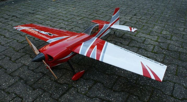 Купить Самолёт радиоуправляемый Precision Aerobatics XR-52 1321мм KIT (красный) в Украине