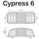 Палатка Highlander Cypress 6 Teal