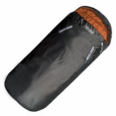 Купити Спальний мішок Highlander Sleephuggerzs / + 4 ° C Black / Orange (Left) в Україні