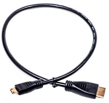 Купити Відео кабель PowerPlant HDMI - mini HDMI, 0.5м, позолочені конектори, 1.3V (KD00AS1192) в Україні