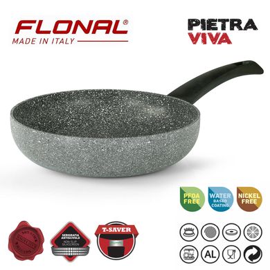 Купити Сковорода Flonal Pietra Viva 30 см (PV8PB3070) в Україні