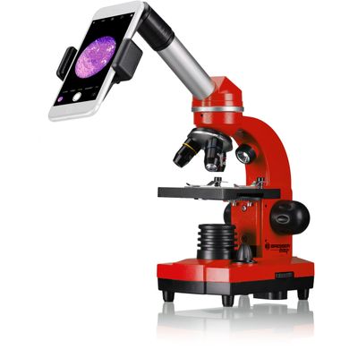 Купити Мікроскоп Bresser Junior Biolux SEL 40x-1600x Red з адаптером для смартфона (8855600E8G000) в Україні