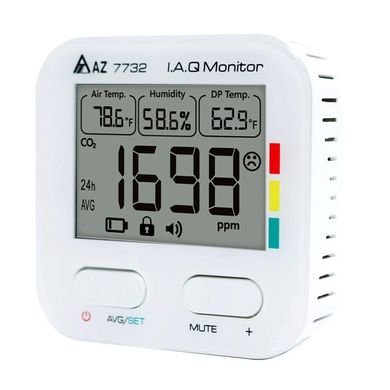 Купить Монитор CO2 RH Temp для помещений AZ-7732 в Украине