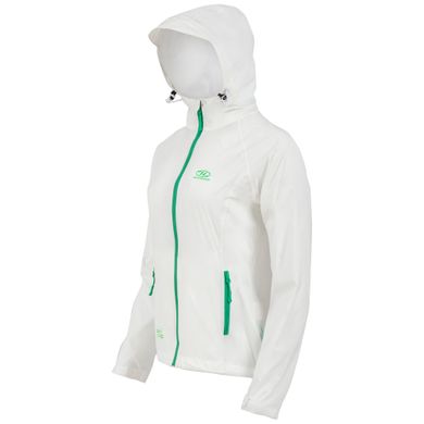 Купити Вітрівка жіноча Highlander Stow & Go Pack Away Rain Jacket 6000 mm White S (JAC077L-WE-S) в Україні