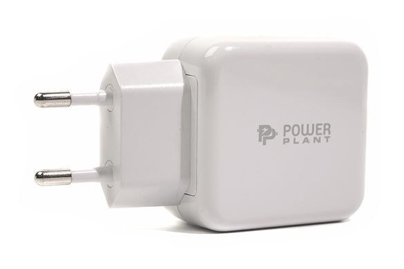 Купить Сетевое зарядное устройство для PowerPlant W-250 USB QC 3.0: 220V, 3A (SC230013) в Украине