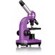 Мікроскоп Bresser Junior Biolux SEL 40x-1600x Purple з набором для дослідів та адаптером для смартфона