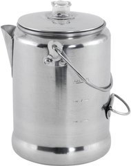 Купить Кофеварка туристическая Easy Camp Adventure Coffee Pot 1.4L Silver (680197) в Украине