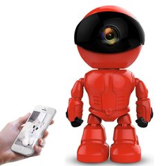 Поворотна камера wifi - робот Zilnk R004, 1.3 Мп, 960P, P2P, Onvif, червона
