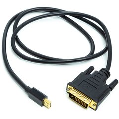 Купить Кабель PowerPlant mini DisplayPort (M) - DVI (M), 1 м (CA912148) в Украине