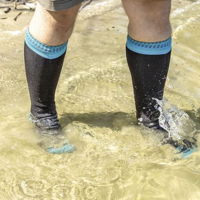 Купити Шкарпетки водонепроникні Dexshell Wading Green, p-p L, чорні в Україні