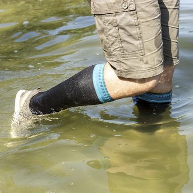 Купити Шкарпетки водонепроникні Dexshell Wading Green, p-p L, чорні в Україні