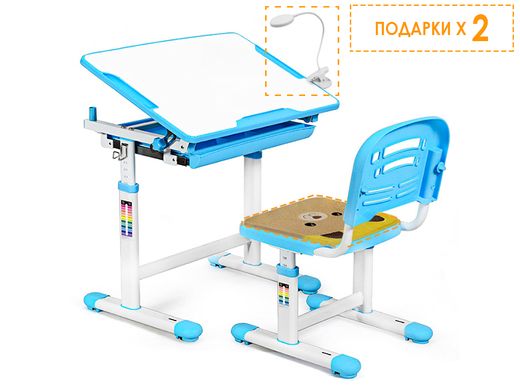 Купити Комплект Evo-kids (стіл + стілець) Evo-06 Blue в Україні