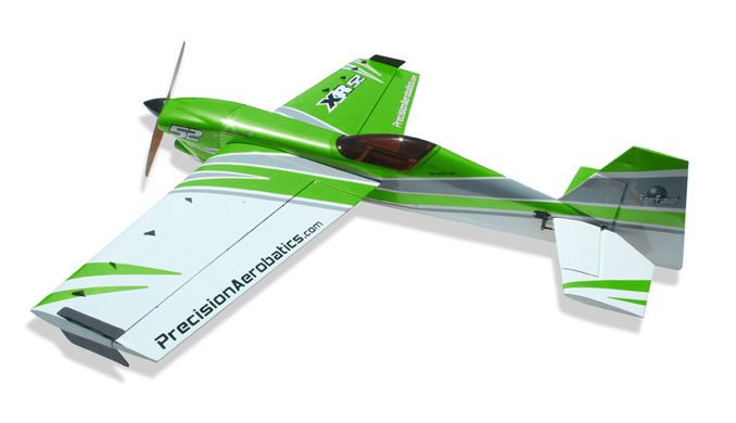 Купити Літак радіокерований Precision Aerobatics XR-52 1321мм KIT (зелений) в Україні