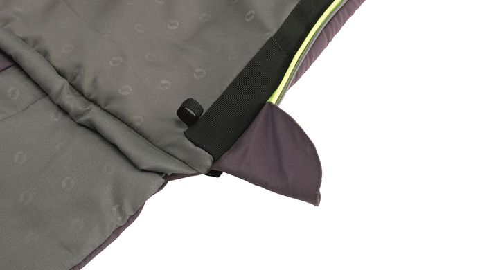 Купить Спальный мешок Outwell Contour Reversible/+2°C Темно-фиолетовый Правый (230372) в Украине