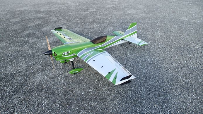 Купить Самолёт радиоуправляемый Precision Aerobatics XR-52 1321мм KIT (зеленый) в Украине