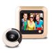 Купить Видеоглазок дверной цветной для квартиры Kivos P100 с 2.4" экраном и сохранением фото в Украине